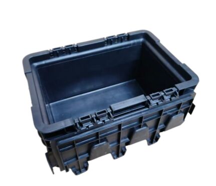 クリーンルームワークショップのための高性能ESDフリップトップ収納容器