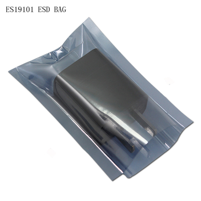 開いた上のクリーンルームESD反静的な袋のアルミ ホイルのZiplock