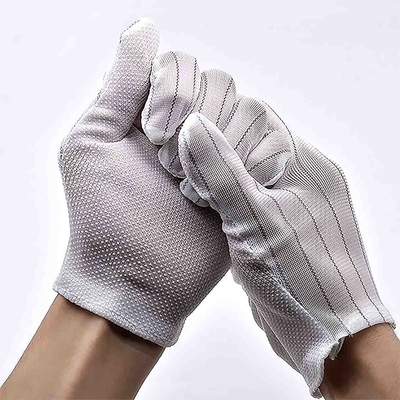 Fivefingerの倍の電子のためにスリップ防止しまのある分配の反静的な仕事の手袋