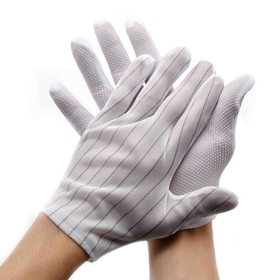 Fivefingerの倍の電子のためにスリップ防止しまのある分配の反静的な仕事の手袋