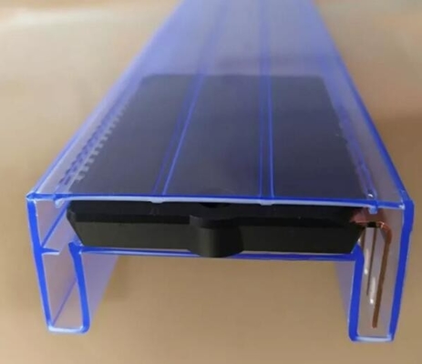長方形卸売 PVC IC チューブ帯電防止プラスチック パッキング チューブ