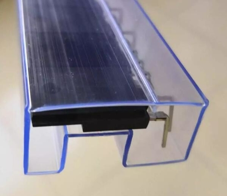 長方形卸売 PVC IC チューブ帯電防止プラスチック パッキング チューブ