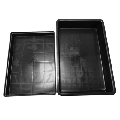 内部サイズ215x140x110mmのパッケージングソリューションのためのESDプラスチックトレイの深さ130mm