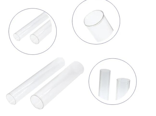 透明な円形PETG/ポリ塩化ビニールのプラスチック明確な包装の管10E6-10E11