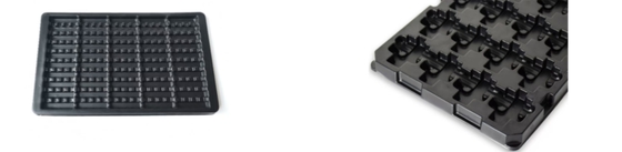 SMD用のカスタマイズ可能なテープとロールパッケージ ポケットピッチ 4mm ポケットサイズ 8mm x 4mm