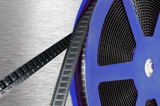 高精度ESDキャリアテープ、SMDパッケージ用、紙およびプラスチックタイプ、カスタムサイズあり