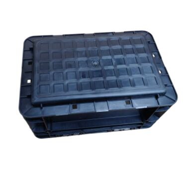 クリーンルームワークショップのための高性能ESDフリップトップ収納容器