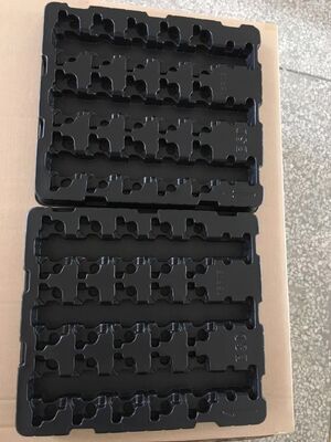 ブラック PET ブリスター 包装箱 ROHS チョコレート トレイ 包装