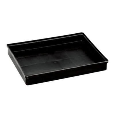黒い電導性ESDPPトレイ 345x225x60mm PCB処理とパッケージングのために