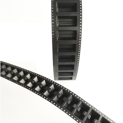 幅8mm 12mm ICモジュールのパッケージのための16mm黒いPSのキャリア テープ