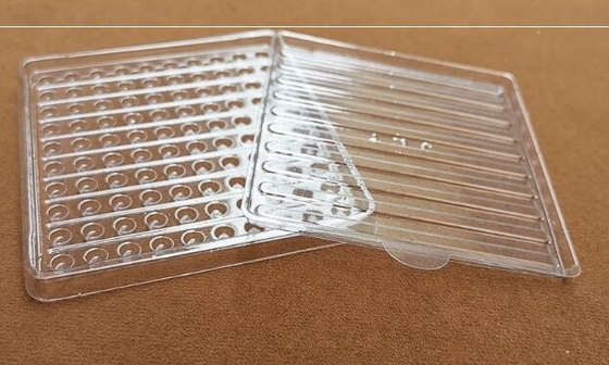 電子的にカスタマイズ可能で耐久性のあるカスタマイズされた注文の透明なブリスターパッケージボックス受付