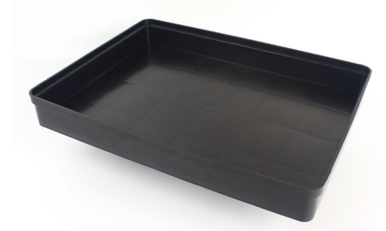 伝導性PP ESDのプラスチック皿PCBの容器345x225x60mm