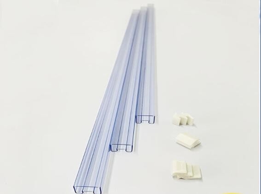 ハロゲン自由なPETG IC管の貯蔵10E6-10E10の透明な長方形