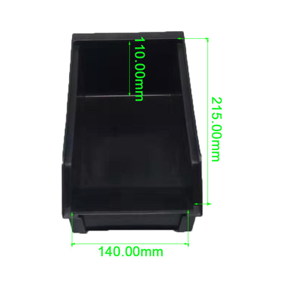 再生利用できる安全なESDのプラスチック皿の容器235x155x120mm