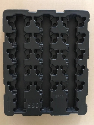 ESDの保護プラスチック包装の皿の再生利用できるペット物質的なSGSの証明