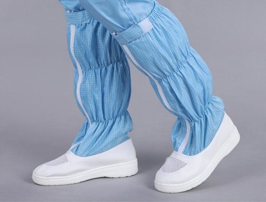34-50のクリーンルームの付属品、ポリ塩化ビニールOutsoleが付いている反静的な仕事のブーツを大きさで分類しなさい