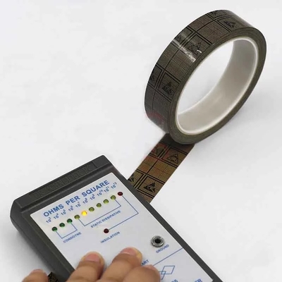 BOPP ESDプロダクト格子テープ帯電防止伝導性の格子テープESDゆとりテープ