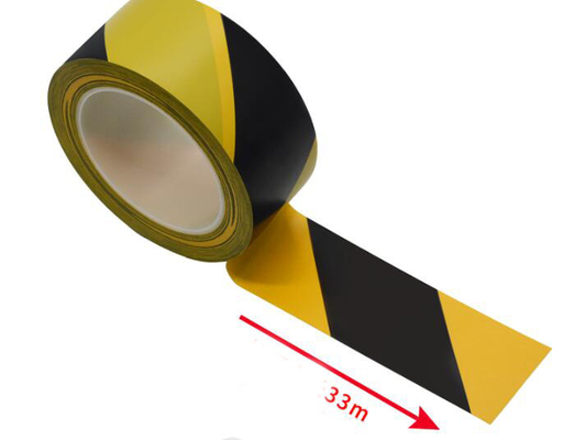 クリーン ルームEsdの床の印テープ黄色く黒い17mm 33mm 50mm