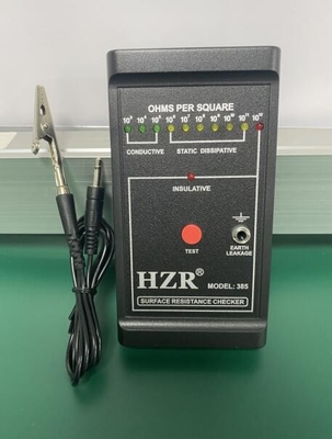 9V電池式携帯用Esdの表面抵抗のメートル