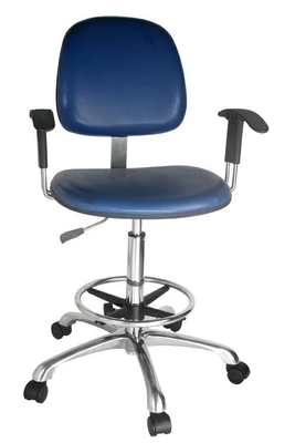 Armrest 420-560mmの調節可能な高さ制御を用いるPEの足車Esdの椅子